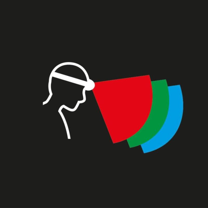 Svietidlo čelovka ARIA 2 RGB ČIERNE 3
