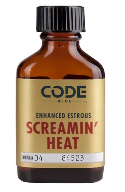 Code Blue Atraktant s estrogénom na privábenie srnčej zveri - SCREAMING HEAT